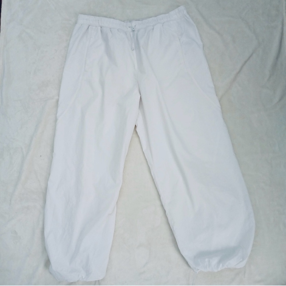 Athleta, White Grace Warm Up Pants, Women's Size 2X